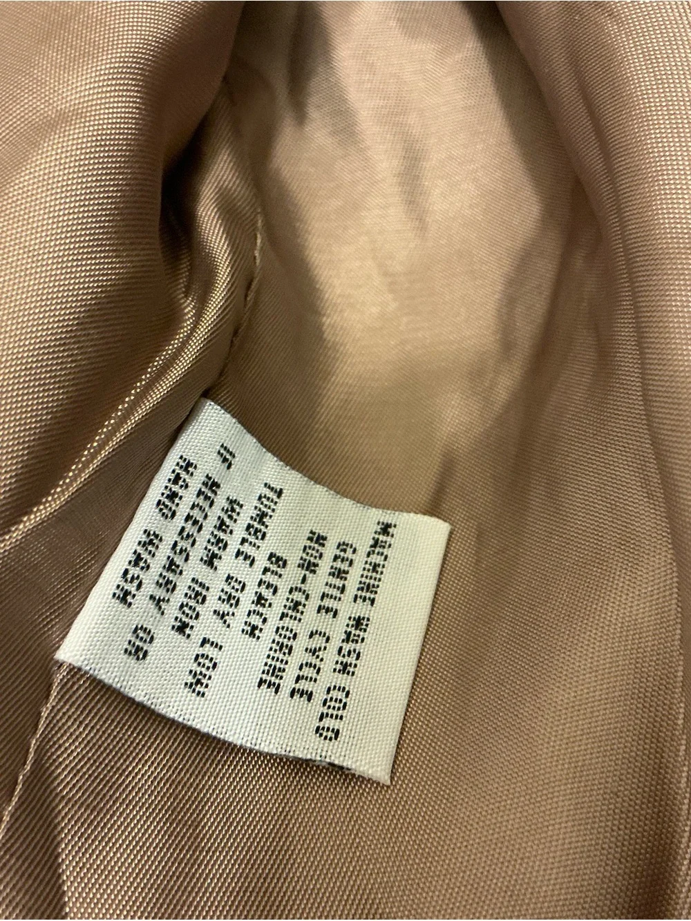 NWT Tasha Polizzi Blush-Taupe Satin-Look Larkin Vest size L